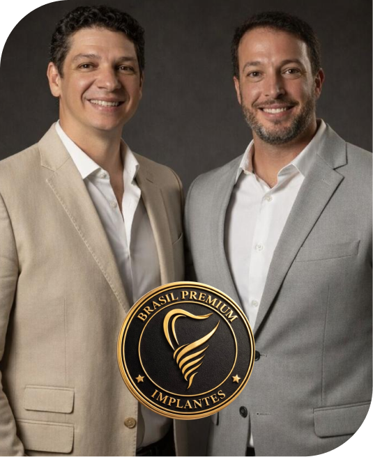 Dr. Bruno Botto e Dr. Marcelo Leite - Especialistas em Implantes